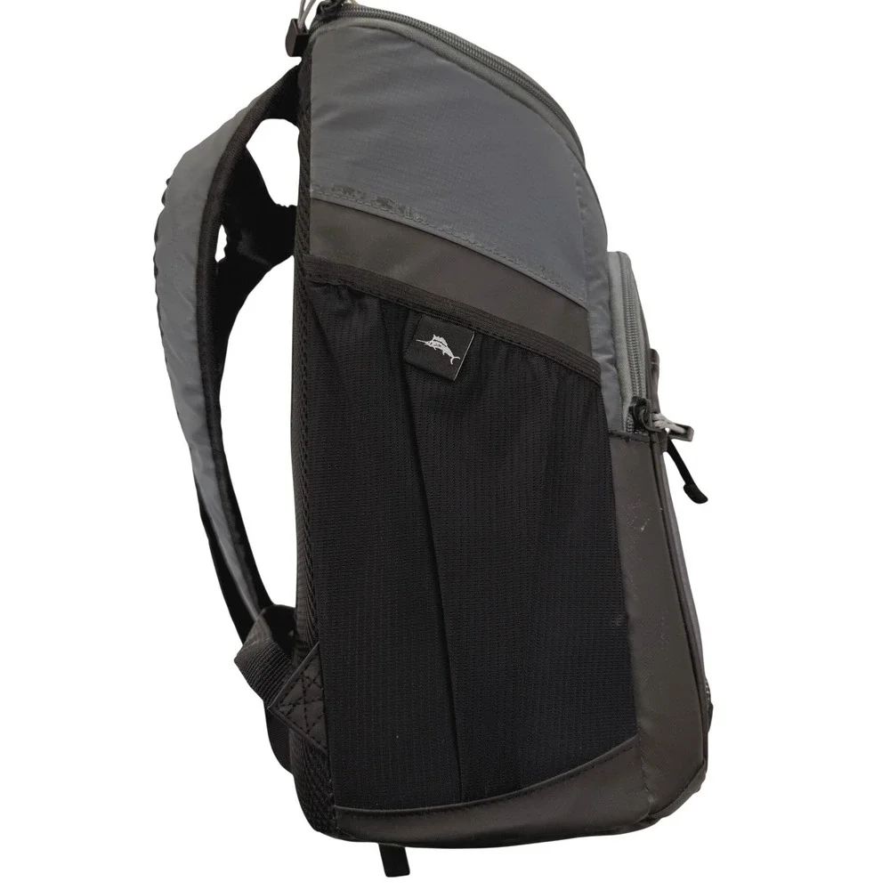 Tommy Bahama Backpack Cooler Gray 24 Can Deep Freeze‎ Insulation 16762440201 NEW